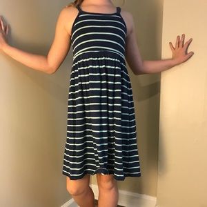 Girls striped dress
